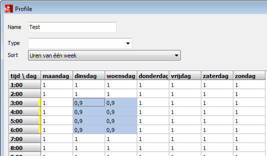 Profile and Excel