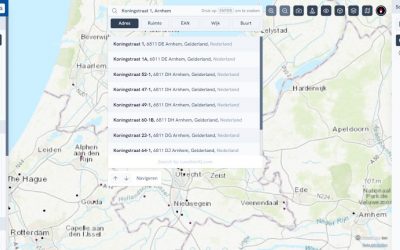 Vision Cloud Solution Nieuwe GUI zoekfunctie